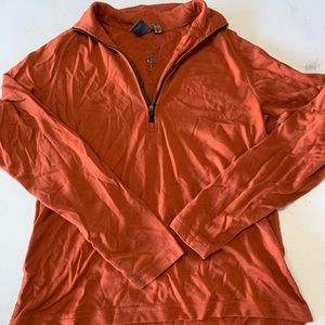 Ibex half zip womens size medium